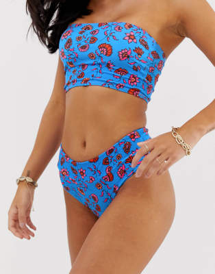 reversible high waisted bikini