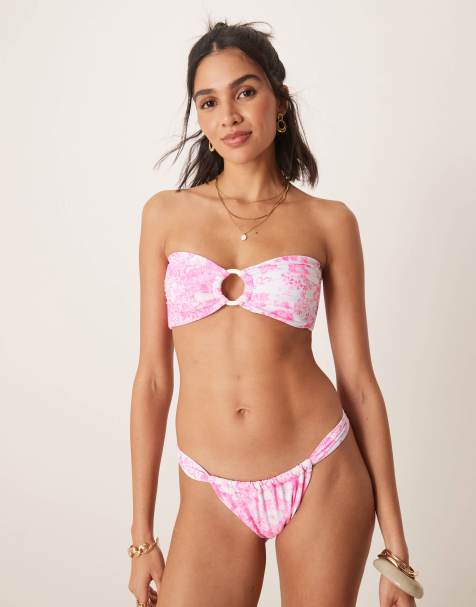 Kulani Kinis - Island Blush - Haut de bikini bandeau - Rose - view 1