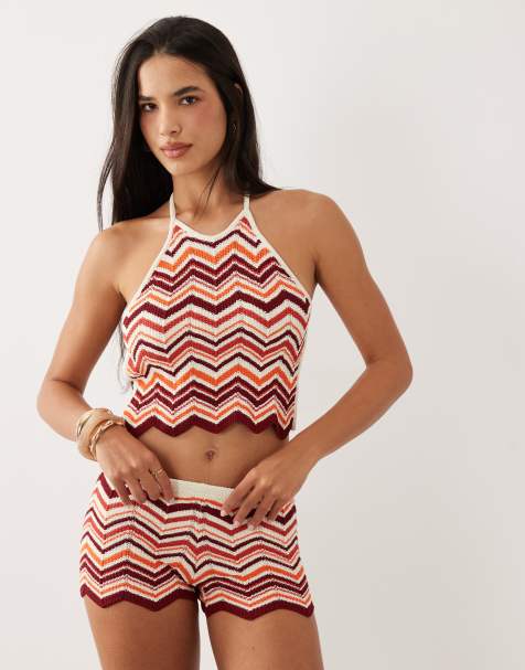 Kulani Kinis – Toffee Twists – Pomarańczowe bikini - view 1