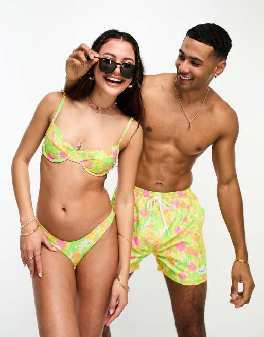 Asos mix and match swim top