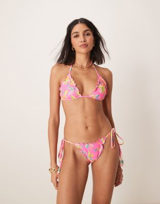 Kulani Kinis - Viva Vacation - Set bikini mix & match rosa acceso