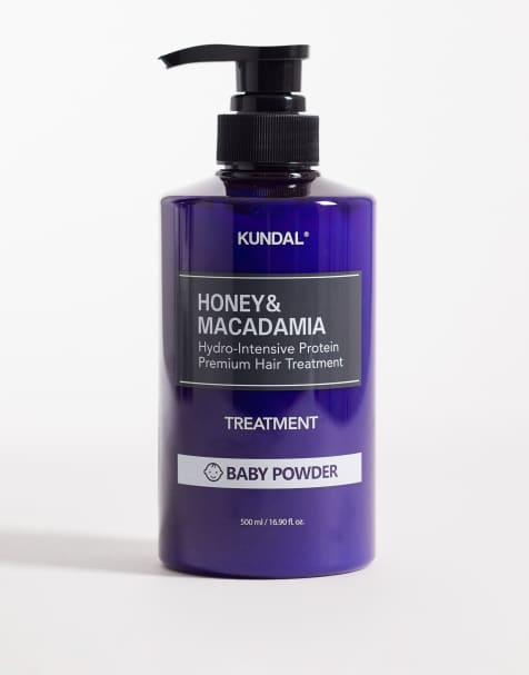 Kundal – Honey & Macadamia Protein Treatment – Hårbehandling, 500ml – Baby Powder - view 1