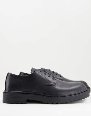 Kurt Geiger clark lace up shoes in black