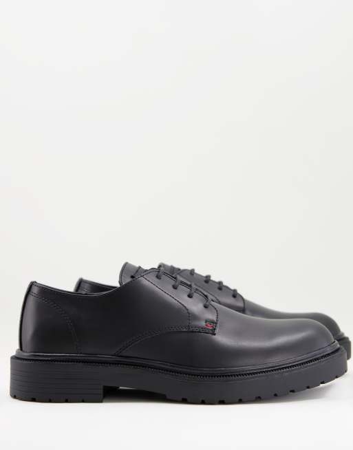 Kurt Geiger - Clark - Sorte snøresko i ruskind