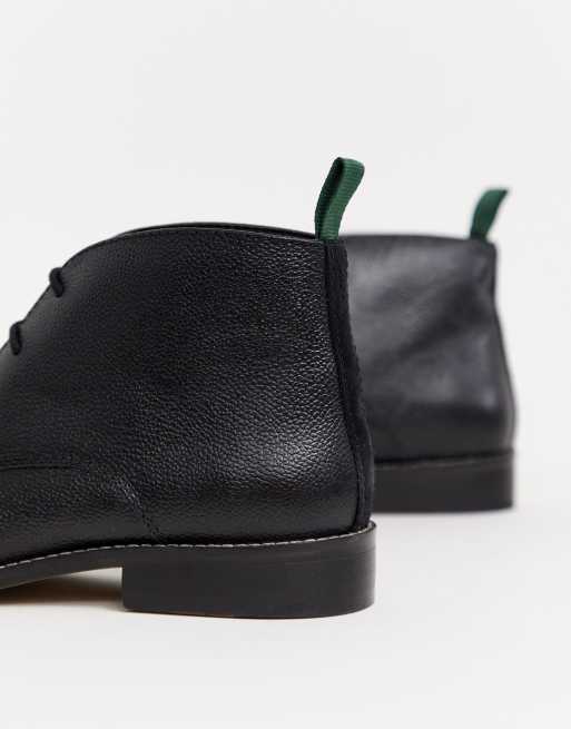 Kurt Geiger – Czarne botki ze skóry, 3 z 4