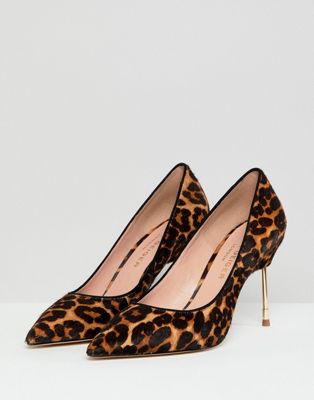 kurt geiger leopard print shoes