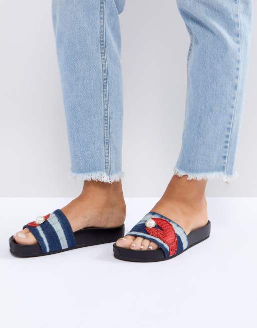 Kurt geiger best sale sliders womens