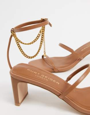 kurt geiger tan sandals