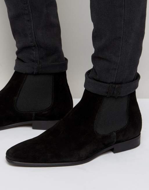 Kurt geiger suede outlet chelsea boots