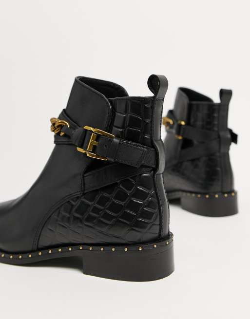 Black ankle store boots kurt geiger