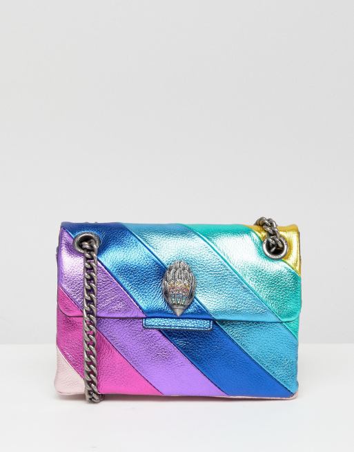 Kurt Geiger London Kensington mini bag in rainbow leather