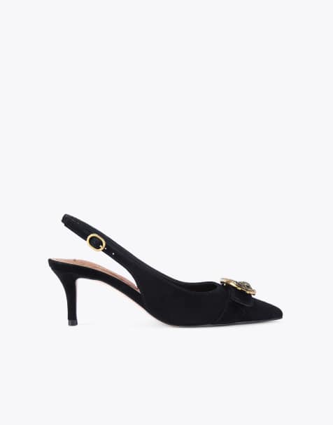 Kurt Geiger London Kgl mayfair sling sm egl heeled shoes in black - view 1