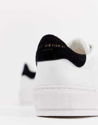 kurt geiger black trainers womens