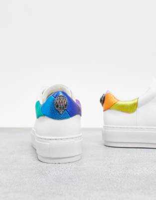 kurt geiger rainbow trainers