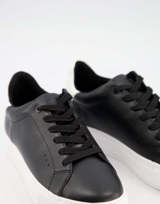 Kurt geiger laney store black trim trainers