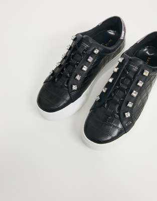 kurt geiger diamante trainers