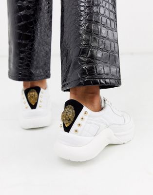 Kurt Geiger London Lunar white sneakers 