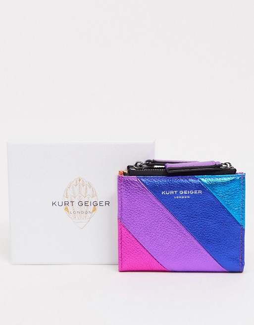 Kurt Geiger London mini purse in rainbow