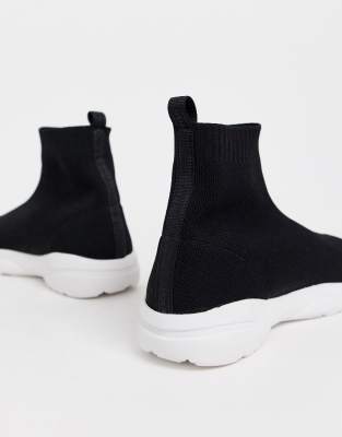 black sock trainers womens kurt geiger