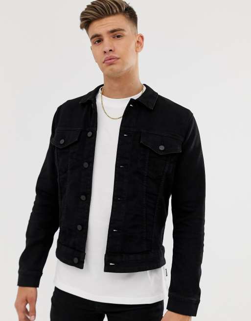 Kurtka z denimu Only & Sons