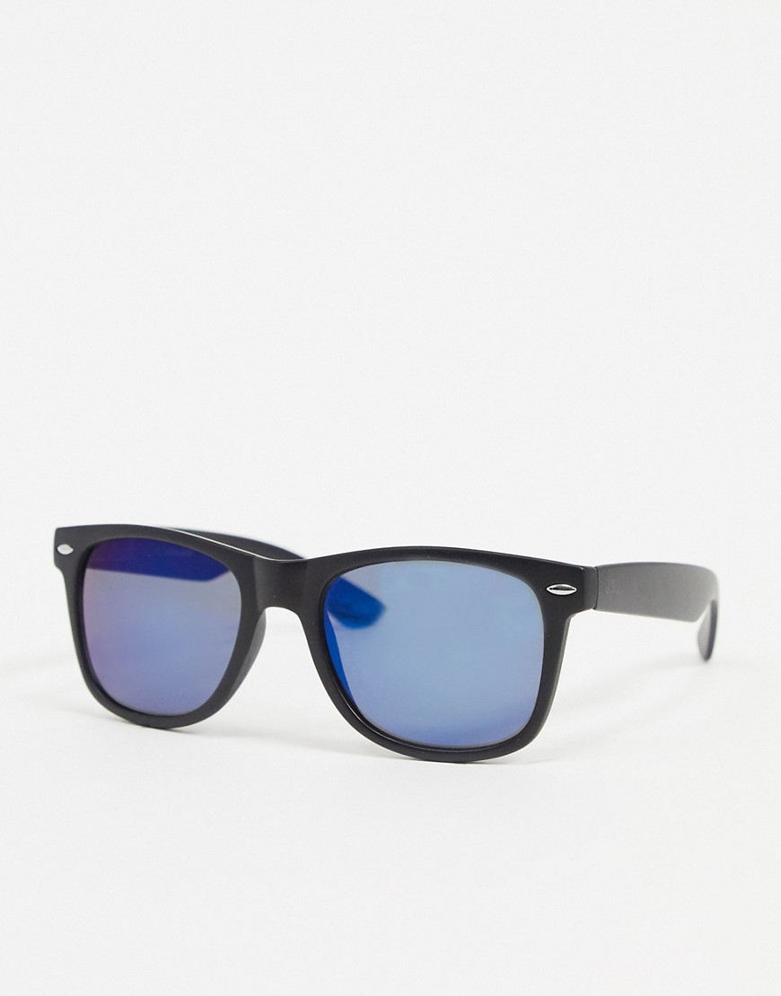 фото Квадратные солнцезащитные очки с затемненными стеклами jack & jones-темно-синий