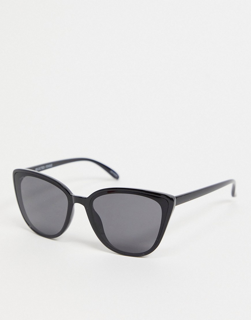 фото Квадратные солнцезащитные очки selected femme-черный цвет