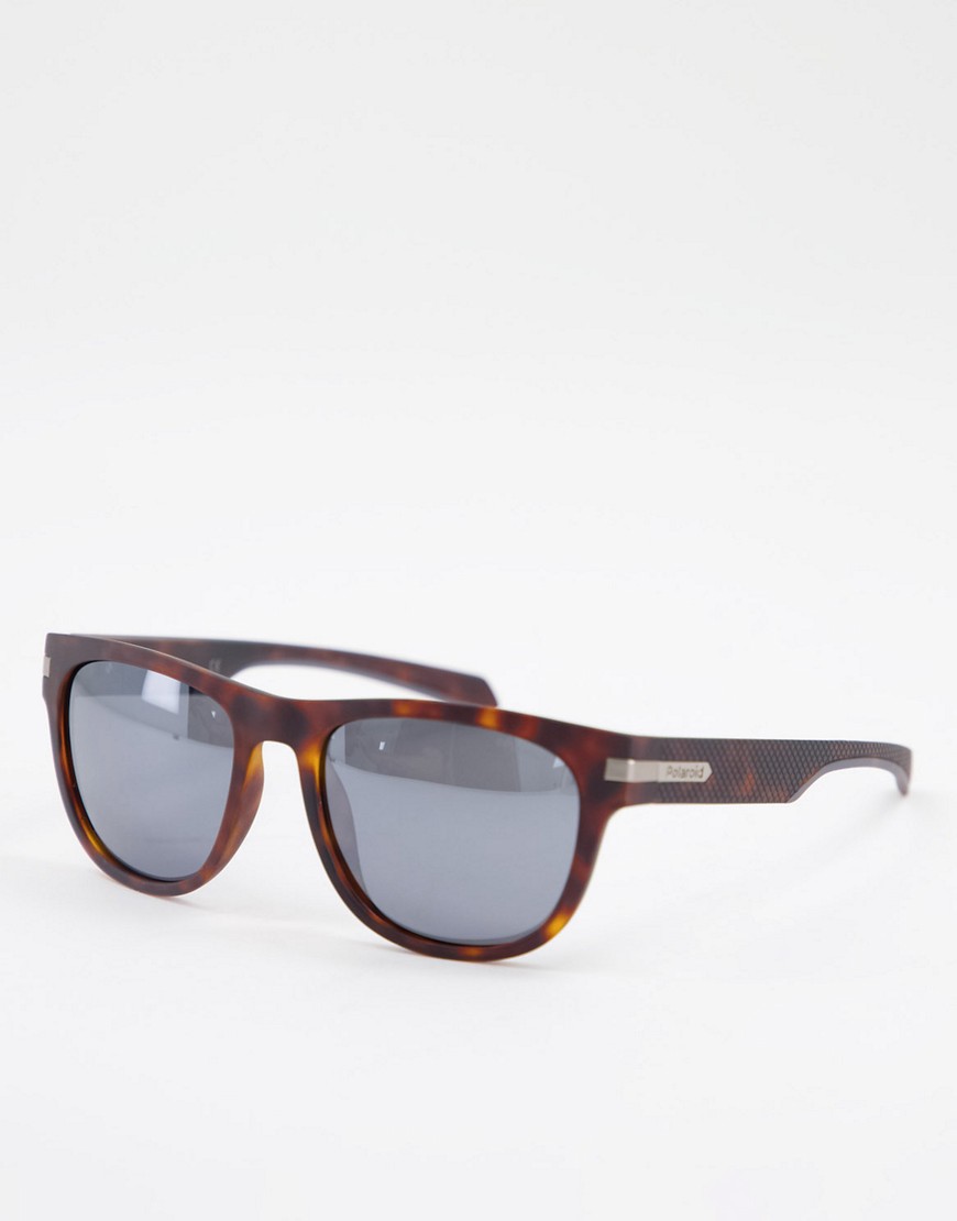 фото Квадратные солнцезащитные очки polaroid-коричневый цвет