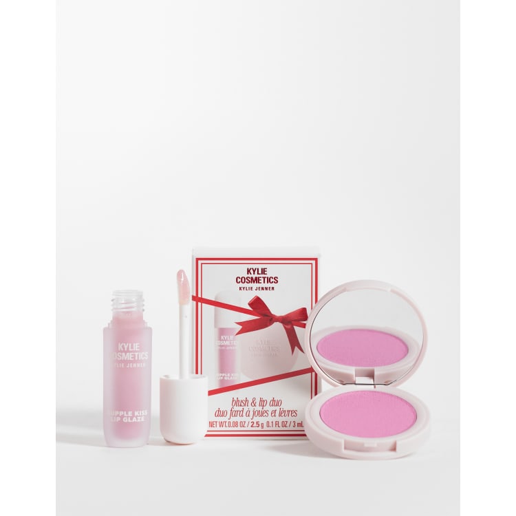 Kylie Cosmetics Hybrid Blush and Supple Kiss Lip Glaze Duo Gift