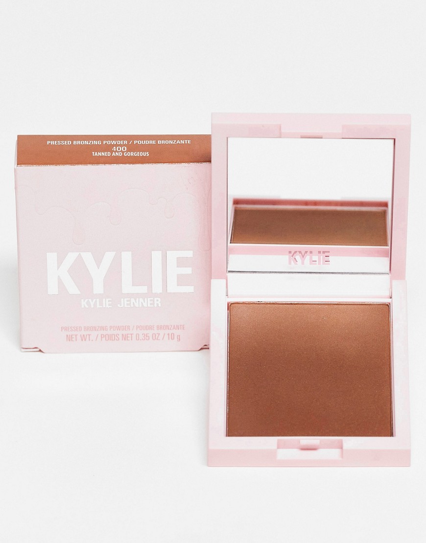 Kylie Cosmetics Pressed Bronzing Powder 400 Tanned And Gorgeous-Brown