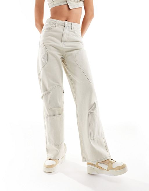 Kyo The Brand high waisted metallic pants in silver