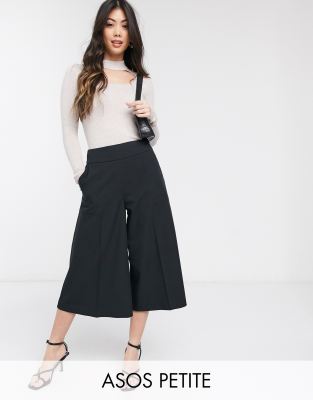 фото Кюлоты asos design petite-черный asos petite