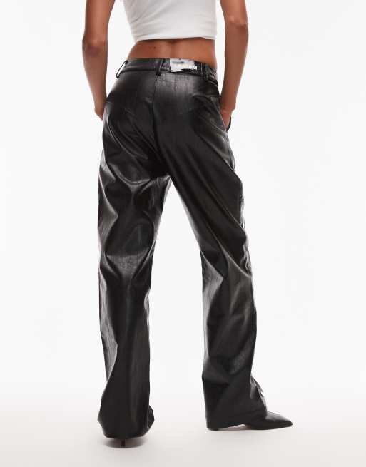 LAAGAM blondie high waist pants in black, 3 of 5