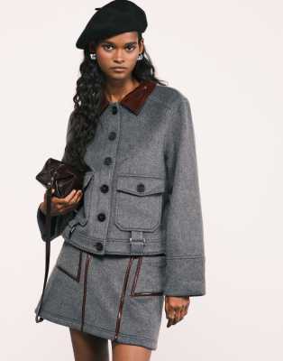 LAAGAM Bruna jacket in gray