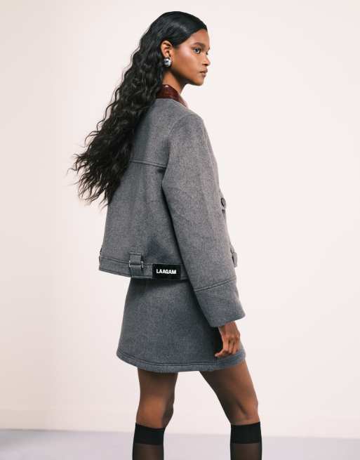 LAAGAM Bruna jacket in gray, 4 of 4