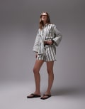 [Laagam] LAAGAM Cos poplin boxer shorts in black and white 10 Black & white