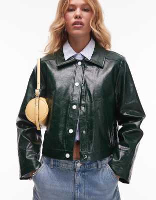 Laagam Lena Short Fitted Jacket In Green