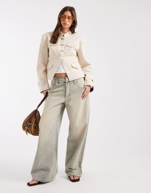 Laagam - Milou - Veste style militaire - Écru, 2 de 4