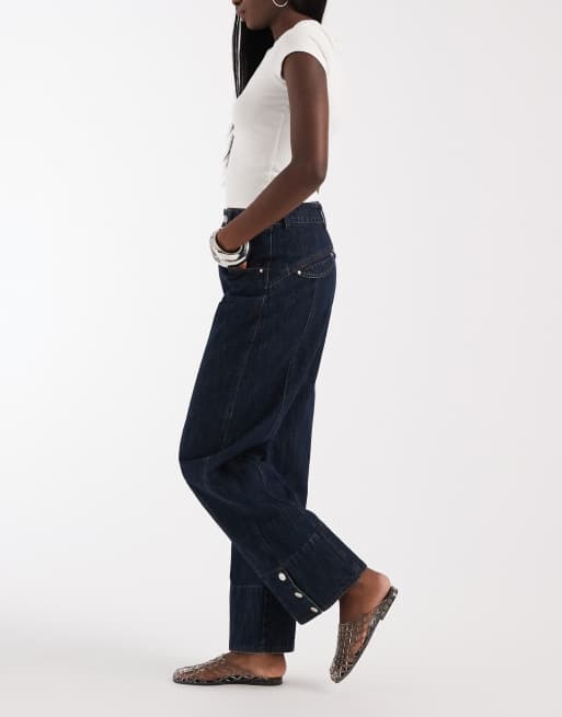 Laagam noboh barrel jeans I navy, 3 of 5