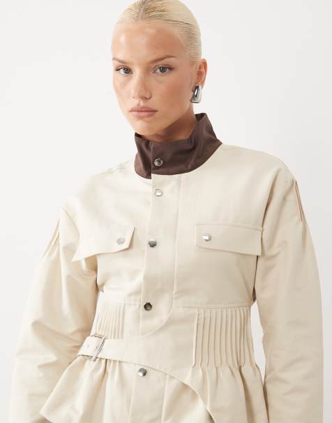 Laagam Orly Serge jacket in ecru (part of a set) - view 1