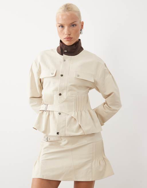 Laagam Orly Serge jacket in ecru (part of a set), 2 of 4