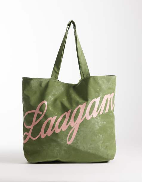 Laagam - Paradise - Sac cabas - Kaki - view 1