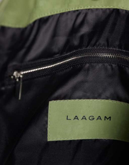 Laagam paradise shopping bag in khaki, 3 of 4
