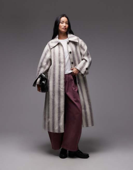 LAAGAM portobello striped long coat , 2 of 4
