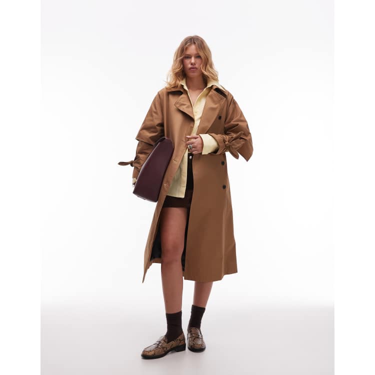 新品未使用タグ付き　JUHA ユハ　OVERSIZED TRENCH COAT EZRA Vegan Trench Coat | Matt & Nat USA