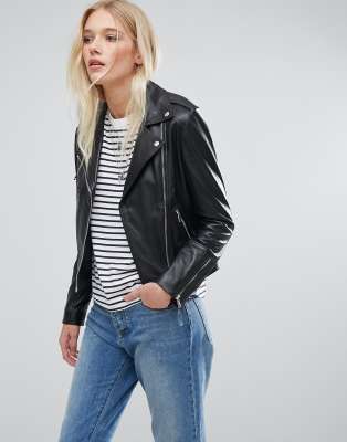 leather jacket asos