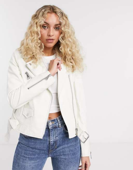 Lab leather biker on sale jacket