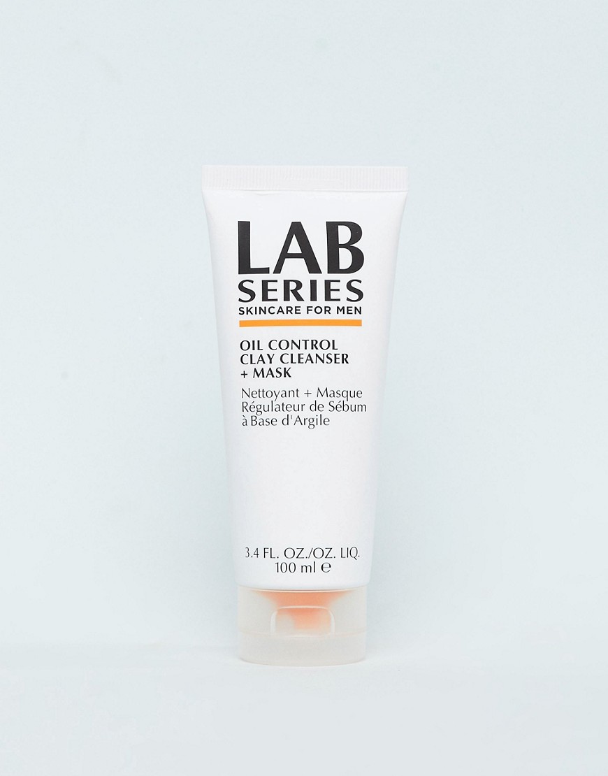 Lab Series – Rengöring och ansiktsmask i lera för oljekontroll-Ingen färg