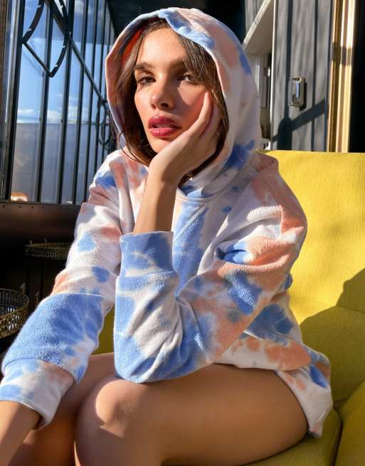 open lace back dress The Mia Tie Dye Hoodie