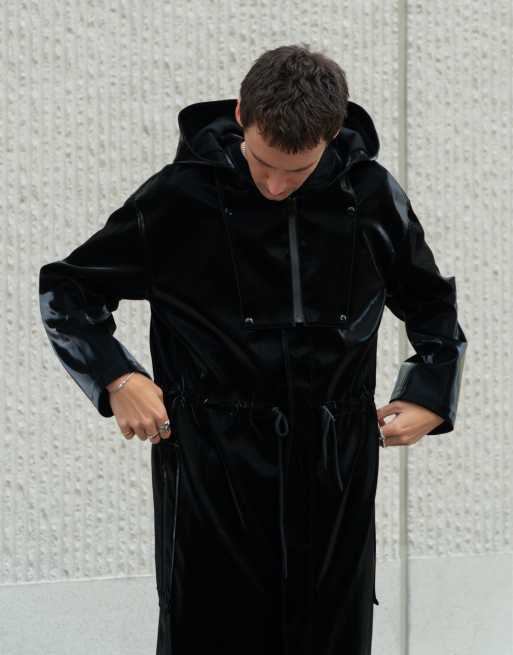 Labelrail x Isaac Hudson sheen vintage effect vinyl oversized