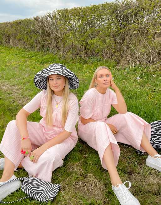 Labelrail x Olivia & Alice - Tekstureret jumpsuit med sømdetaljer, 3 af 4